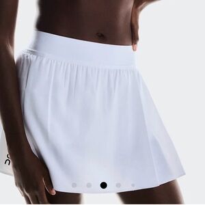 On Running Women's White Mini Skirt